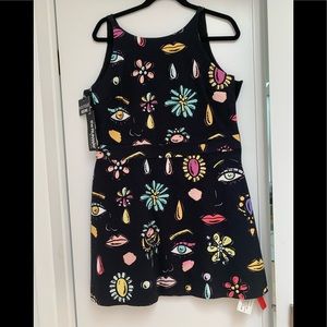 Moschino boutique dress quirky fun mini Taglia 46